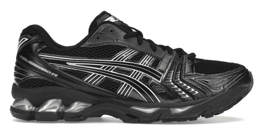 ASICS Gel-Kayano 14 Black Pure Silver